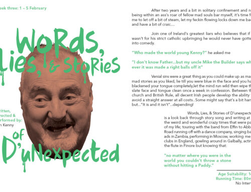 5/2/2023 Fit-Up Theatre Festival ‘Words, Lies & Stories of D’unexpected’