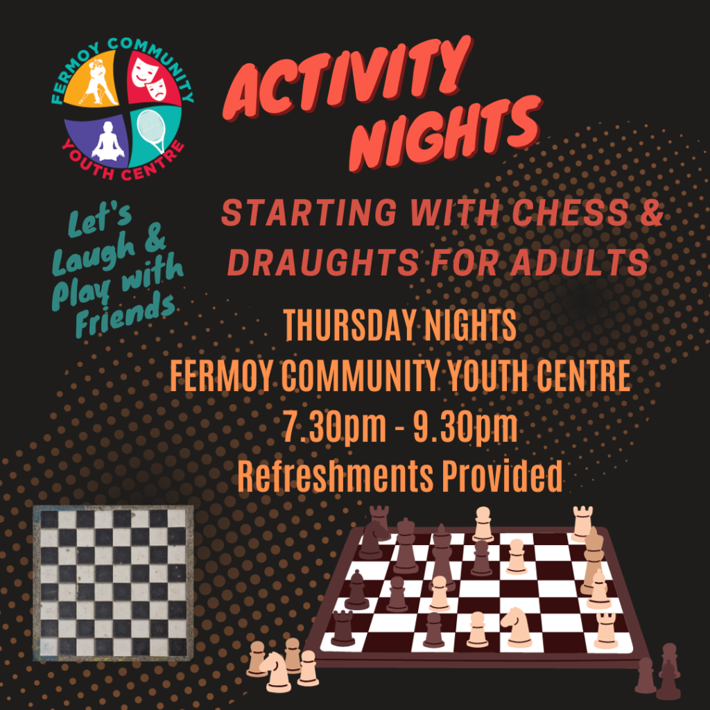 chess and draughts for adults Fermoy