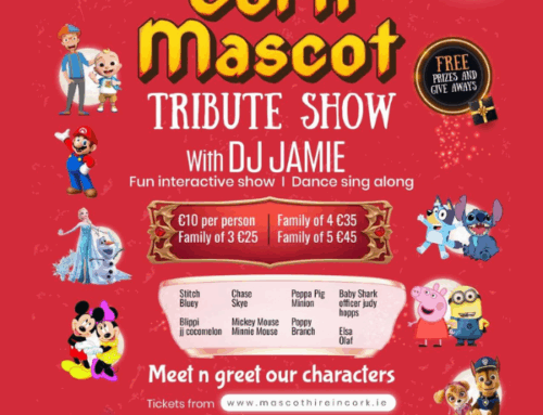 Cork Mascot Tribute Show With DJ Jamie – Saturday 4th October 2025 At The Palace Theatre Fermoy