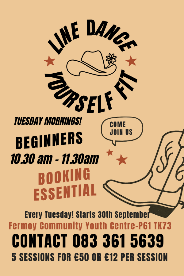Line Dance Yourself Fit in Fermoy
